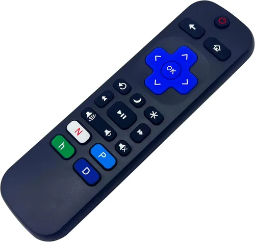 Miniatura 4 de Control remoto compatible con TCL HD, FHD, 4K Ultra HD Smart Roku TVs, S535, S555, T551, T555 Series (sin control de voz)