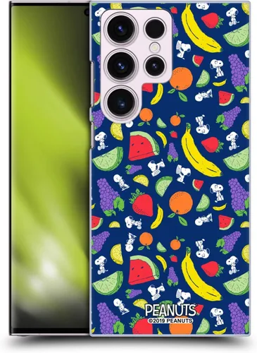 Miniatura 32 de Head Case Designs Funda rígida con licencia oficial de Peanuts Eat Sleep Snoopy Naturally Sweet compatible con Samsung Galaxy S23 Ultra 5G Comer
