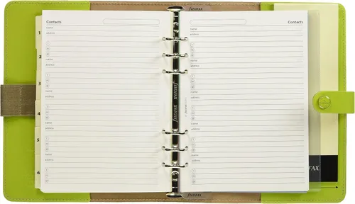 Miniatura 2 de Filofax 17-026037 Philofax Organizador personal original, A5, verde lima