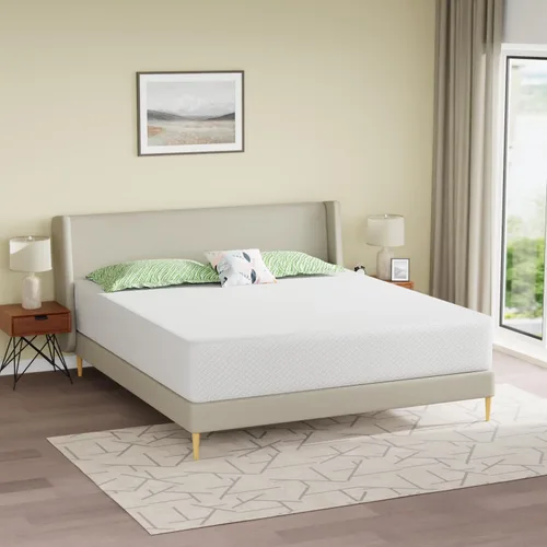Miniatura 22 de Colchón de tamaño individual de 5 pulgadas de espuma viscoelástica de gel, colchón de firmeza media para dormir fresco y para alivio de la presión