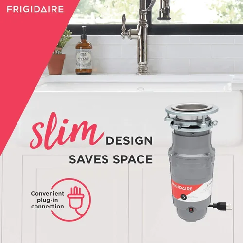 Miniatura 4 de Frigidaire Triturador de Basura con Cable de 1/3 HP para Fregaderos de Cocina FF03DISPC1
