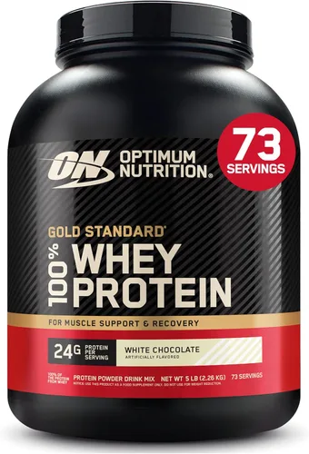 Miniatura 11 de Optimum Nutrition Estándar dorado 100% Proteína de Suero de Leche en Polvo, Pie de lima, 1.8 Libra