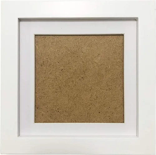 Miniatura 11 de Elegante portarretratos de madera maciza negra de 4 x 4 pulgadas, con paspartú de 3 x 3 pulgadas para fotos de 4 x 4, madera ecológica de alta