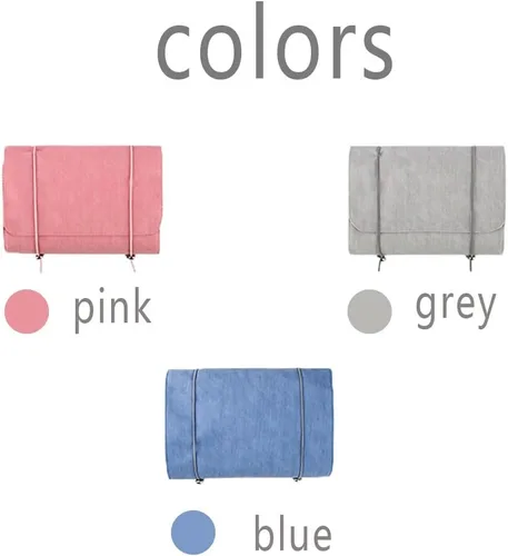 Miniatura 7 de Bolsa organizadora de cosméticos para viajes, bolsa de maquillaje extraíble 4 en 1, neceser de aseo para mujeres y niñas, bolsa portátil, bolsa