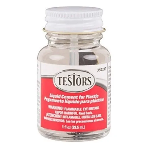 TESTORS CORPORATION Líquido de cemento plástico 3502XT para niños, 1 oz