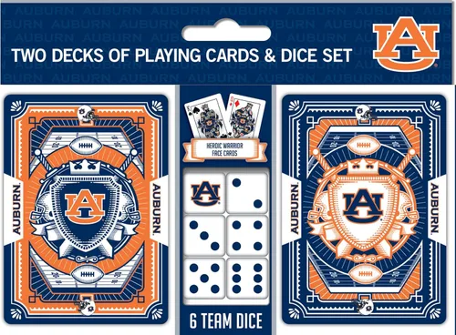 Miniatura 8 de MasterPieces Game Day - NCAA Texas A&M Aggies - Paquete de 2 cartas de juego y dados - Juego con licencia oficial para adultos y familia