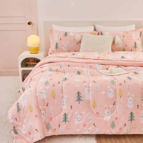 Miniatura 12 de Juego de colcha Yibeizi para avión para niños, tamaño individual, ropa de cama estampada en camuflaje verde para niños con funda de almohada, juego