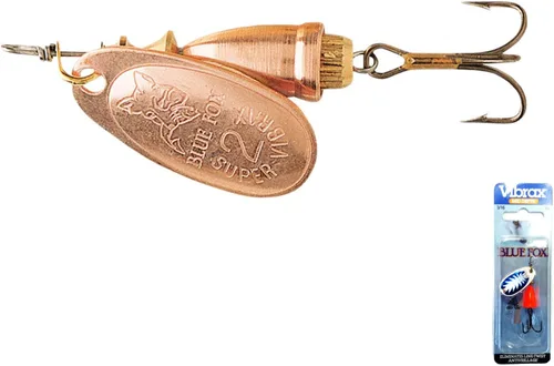 Miniatura 13 de BLUE FOX Classic Vibrax, señuelo giratorio en línea para trucha lubina y salmón Premium Pesca Spinner