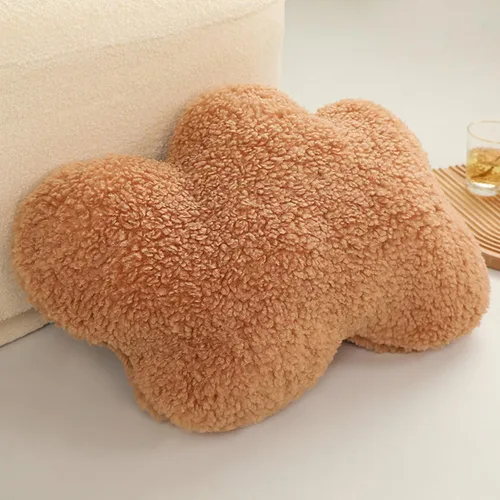 Miniatura 2 de Almohada en forma de nube súper suave para la cintura, almohada de descanso en la nube, cojín de felpa para leer la decoración de la habitación