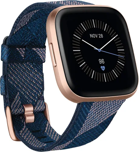 Fitbit Versa 2 Special Edition - Reloj inteligente de salud y fitness con frecuencia cardíaca, música, Alexa integrado, seguimiento de sueño y