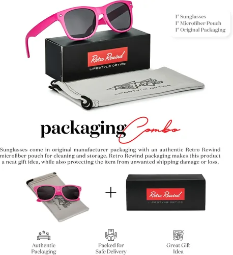 Miniatura 5 de Retro Rewind Iconic Gafas de sol para niños niñas Inastillables UV400 Niños Gafas de sol para niños pequeños niños de 2 a 10 años