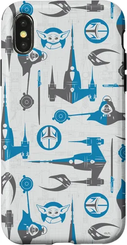 Miniatura 5 de Funda para iPhone 11 Pro Max Star Wars The Mandalorian & Grogu Signets and Starships