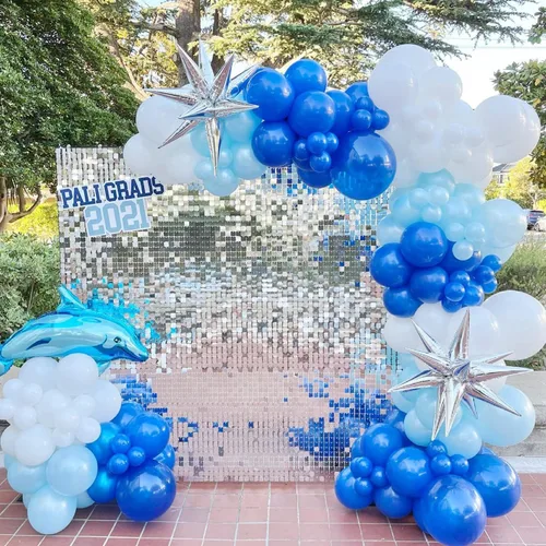 Miniatura 9 de Paneles de fondo de pared con brillo plateado de 3 pies x 4 pies con lentejuelas brillantes de discoteca, fondo de fotos para fiestas, bodas