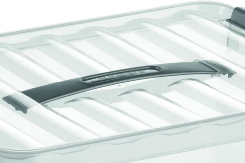 Miniatura 5 de Sunware 78800609 Q-Line - Caja de almacenamiento, transparente, 22 litros