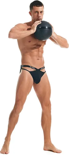 Miniatura 127 de SKYSPER Jock Strap Athletic Supporter para hombres Sexy Jockstrap Ropa interior masculina