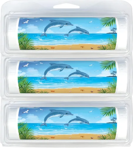 Miniatura 97 de Rollos de papel higiénico biodegradable sin núcleo de tamaño de viaje de alta calidad, práctico dispensador de plástico, mascotas y caballos 617