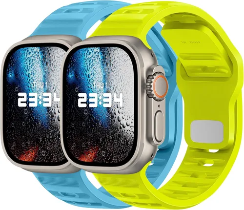 Miniatura 10 de UC1 Banda para Apple Watch para Mujeres y Hombres Se Ultra 2 de 40mm 44mm 46mm 42mm 45mm 41mm 38mm 49mm Series 10 9 8 7 6 5 4 3 iWatch Correa