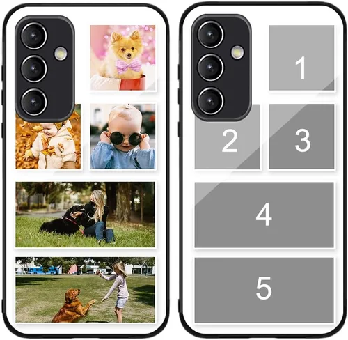 Miniatura 408 de Funda de teléfono personalizada para Samsung Galaxy S22+ / S22 Plus 5G, funda de TPU suave de vidrio templado antiarañazos personalizada con foto