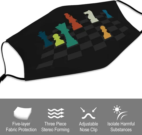 Miniatura 4 de Juego de 2 máscaras faciales más 4 filtros de aire reemplazables