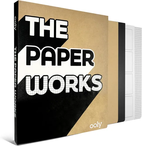 Miniatura 8 de OOLY Cuaderno de bocetos pequeño con cubierta de bricolaje, 5 x 7.5 pulgadas, cuaderno de dibujo de papel negro, libro de dibujo para niños
