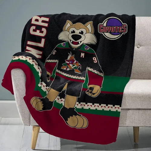 Miniatura 29 de Sleep Squad Anaheim Ducks Wild Wing Mascot - Manta de felpa Raschel de 60 x 80 pulgadas, una manta de mascota de la NHL