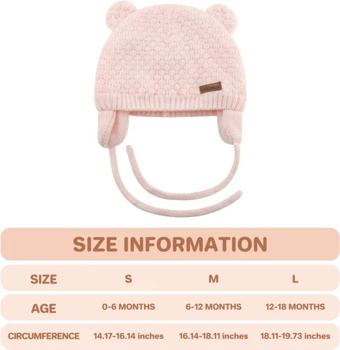 Miniatura 5 de Duoyeree - Gorro de punto para bebé