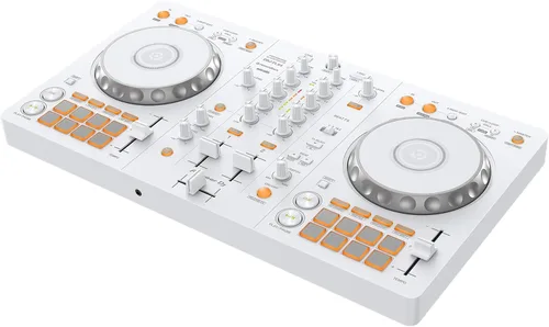 Miniatura 3 de Pioneer DJ DDJ-FLX10 Controlador profesional de DJ de 4 canales, paquete negro con funda de transporte, auriculares HDJ-CUE1, cable XLR y paño