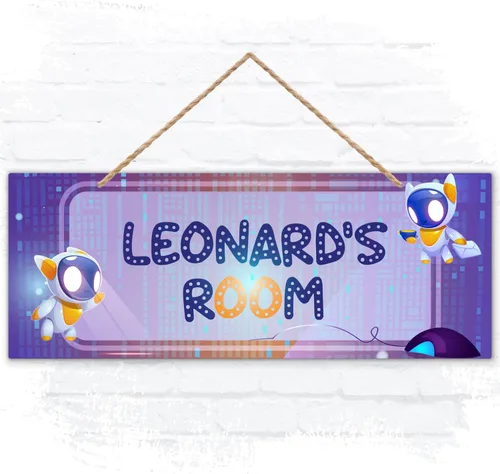 Miniatura 17 de Letrero personalizado con nombre de niña/niño, letrero decorativo personalizado para dormitorio de niños, tienda de campaña de castillo, Navidad