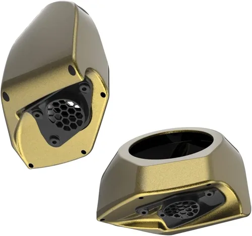 Miniatura 59 de Advanblack Alpine Green Tour Trunk Pack - Paquete de altavoces de 6.5 pulgadas, carcasa de audio trasera, color a juego, paquete de maletero Harley