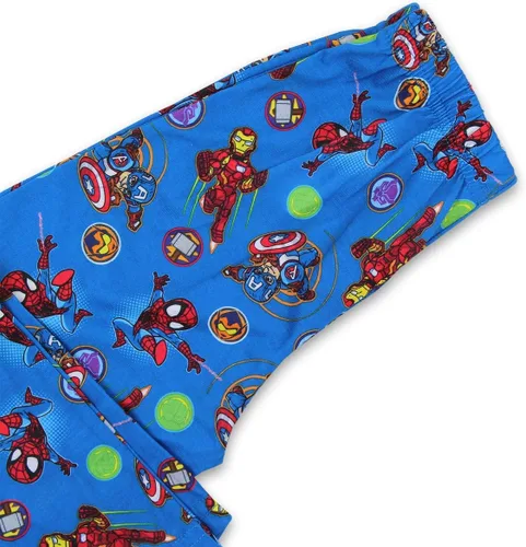 Miniatura 6 de Super Hero Adventures Avengers - Conjunto de pijama de 2 piezas para niños pequeños