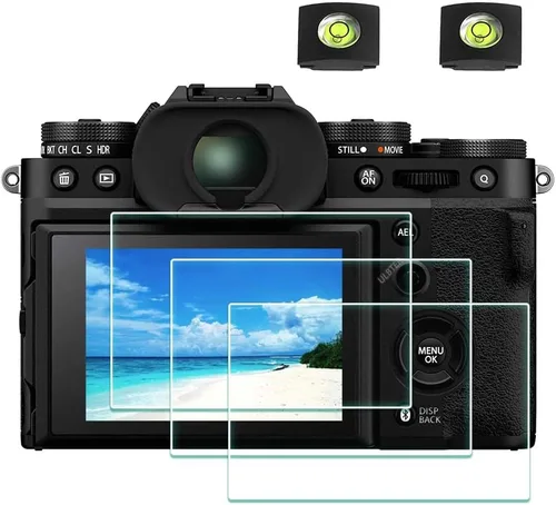 Miniatura 8 de ULBTER Protector de pantalla para Fujifilm GFX 100 II Fuji GFX100 II 【No para GFX 100S II】 LCD + PET Top Flim [2+2 unidades] Vidrio templado 0.012