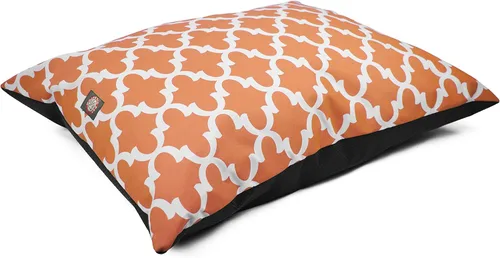 Miniatura 34 de Majestic Pet Cama rectangular para perros tamaño mediano, lavable, cama antideslizante y cómoda para mascotas, cama para jaula para perros, almohada