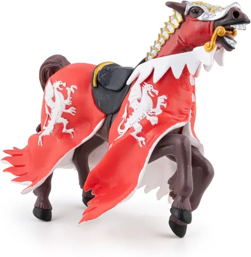 Miniatura 2 de Caballo del Rey Dragón Rojo por Papo