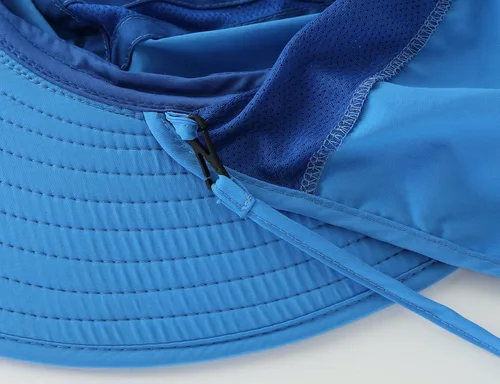 Miniatura 7 de Home Prefer - Gorra de protección solar SPF 50+ para hombre con ala ancha y solapa para el cuello