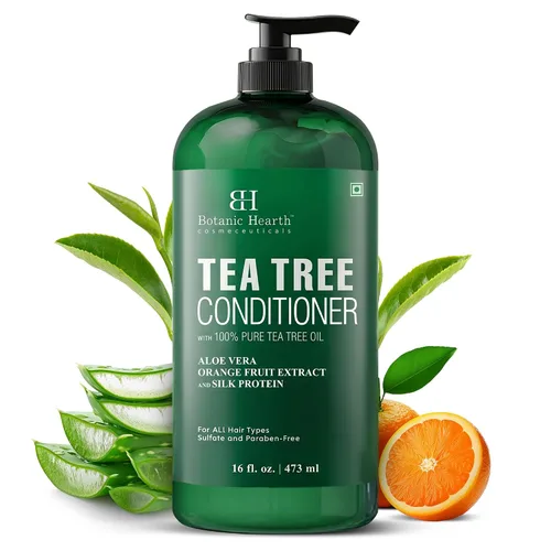 Miniatura 10 de Botanic Hearth Acondicionador de biotina con aceite de jengibre y queratina, para el crecimiento del cabello, con extracto de cúrcuma, aceite