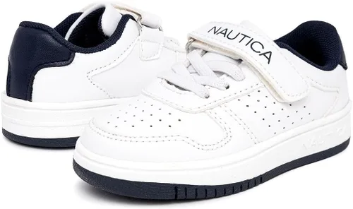 Miniatura 6 de Nautica Zapatos con correa ajustable para niños Cómodas zapatillas casuales para niños y niñas, niños pequeños y niños pequeños