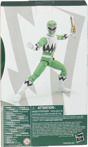 Miniatura 3 de Power Rangers Lightning Collection Lost Galaxy - Figura coleccionable y accesorios de 5.9 in, color verde Ranger