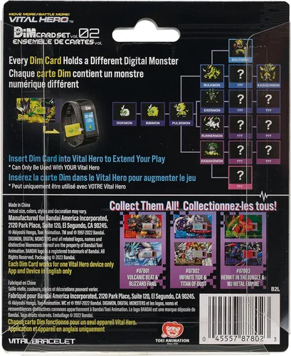 Miniatura 4 de Bandai Namco - Digimon - Vital Hero DIM Card Pack (Infinite Tide & Titan of Dust)