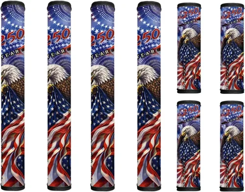 Miniatura 29 de America250 Refrigerator Door Handle Covers Set of 8 Fridge Oven Dishwasher Kitchen Appliance Protector for 250 Years of American Independence Get