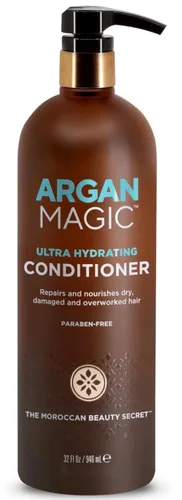 Argan Magic Acondicionador ultra hidratante | Repara y protege el cabello | Mejora la salud del cabello | Seguro para el color y el cabello tratado