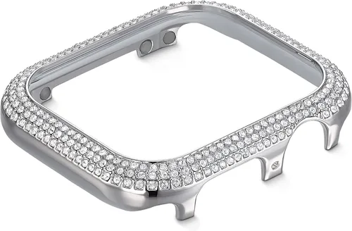 Miniatura 2 de Funda para Smartwatch Swarovski Sparkling compatible con Apple Watch Series 4 y 5, 40mm, tono plateado