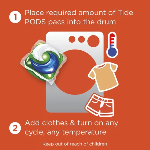 Miniatura 3 de Tide PODS con detergente líquido Downy, April Fresh, 12