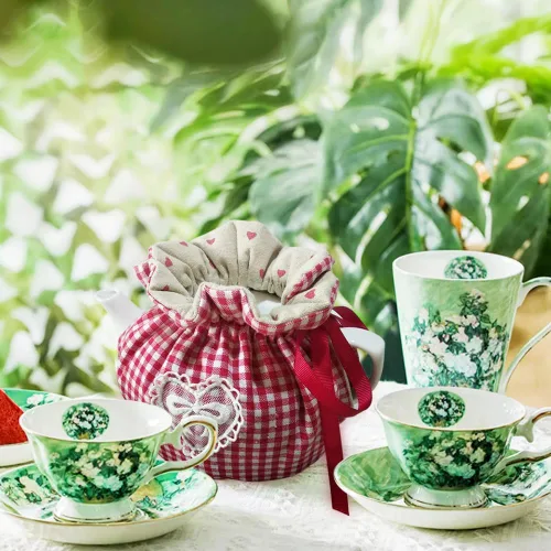 Miniatura 5 de 2 piezas de té aislado acogedor para tetera y calentador de hervidor de agua - a cuadros Rojo Plaid