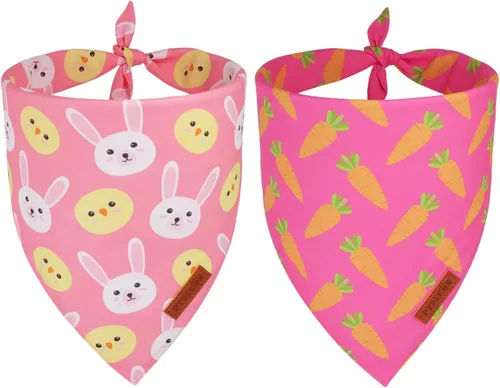 Miniatura 8 de PTDECOR Bandana de Halloween para perro, bufanda reversible para mascotas, varios tamaños, pañuelos triangulares de Halloween para perros pequeños