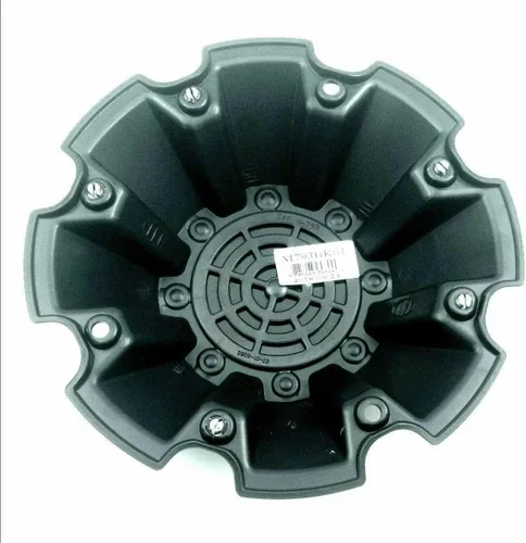 Miniatura 3 de WheelPros 4 Pack M793BK01 Tapa de metal Moto M-793 negra para centro de rueda