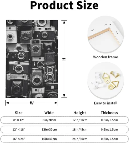 Miniatura 2 de Lienzo decorativo para pared, imágenes personalizadas, imágenes retro y geniales para pared, arte moderno, lienzo enmarcado, arte estético, póster