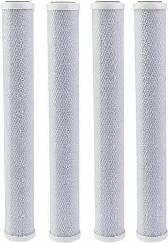 Miniatura 2 de IPW Industries, Inc. - Cartuchos de repuesto OptiPure (CTOS-20) - Filtros de bloque de carbono de 20 pulgadas para filtro de agua y configuración