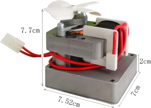 Miniatura 2 de Piezas de repuesto de motor de barrena de 2.0 RPM compatibles con Traeger, Pit Boss, Camp Chef, parrillas ahumadoras de pellets de madera, AC120V