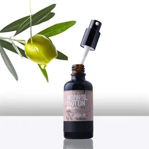 Miniatura 2 de Morocco Pure Argan Oil Hair Care Tratamiento de proteína marroquí para cabello rizado, seco y dañado Hidratante y reparador para brillo y fuerza