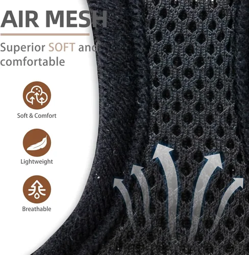 Miniatura 2 de PUPTECK Juego de arnés ajustable para perro, collar y correa sin tirones, arnés para mascotas para perros pequeños y medianos, cachorros y gatos